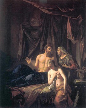 Adriaen van der Werff: Sarah presenting Hagar to Abraham